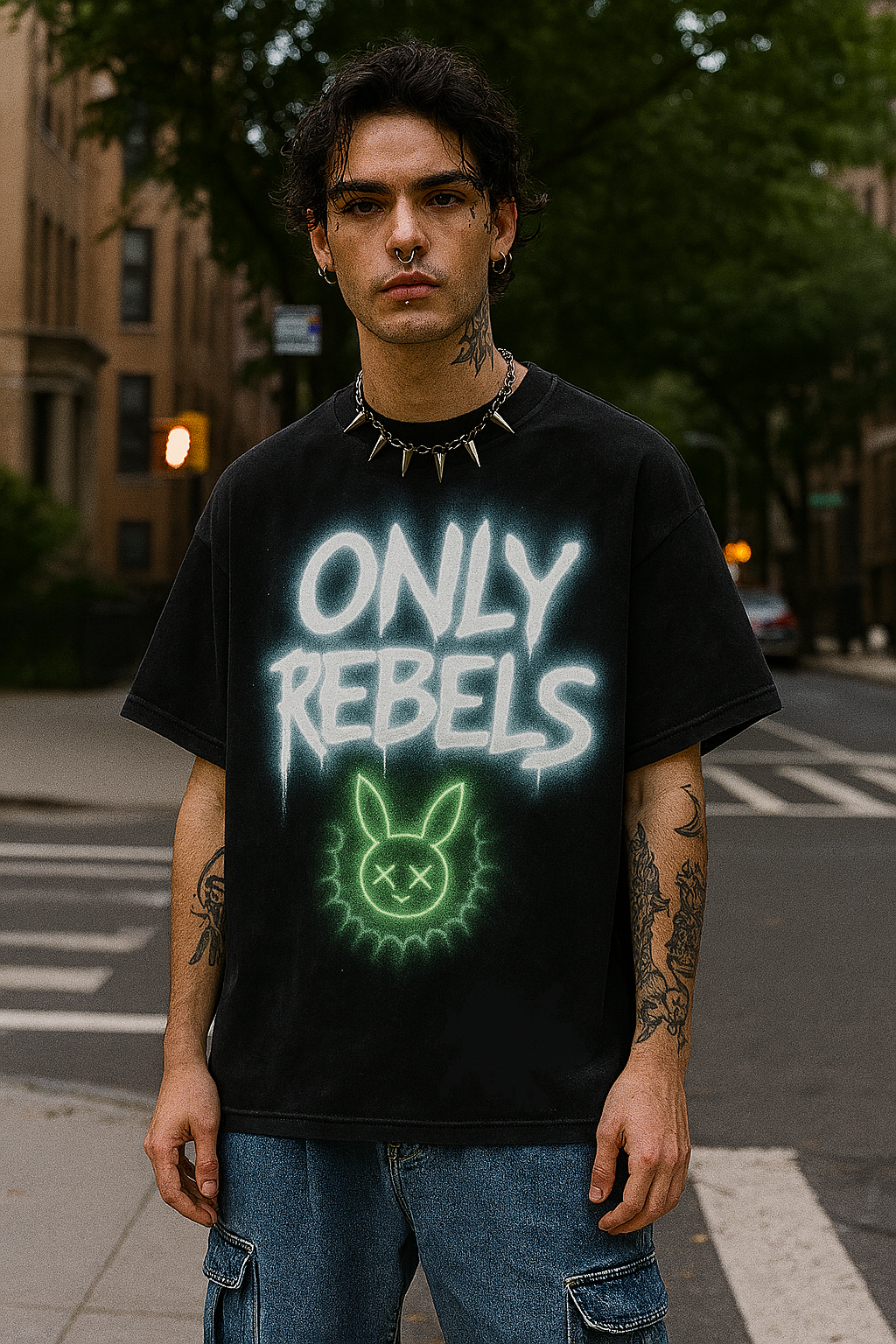 Only Rebels luminous shirt